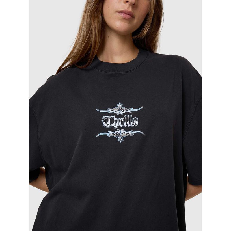 Thrills Metal And Mayhem Oversized Tee image number 2